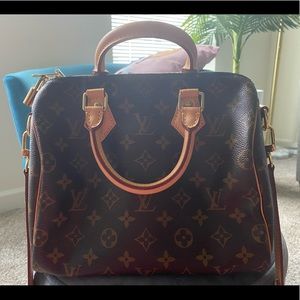 LOUIS VUITTON SPEEDY 25 CROSSBODY BAG